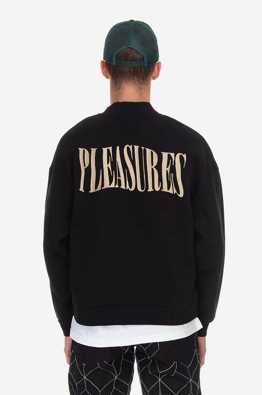 PLEASURES bluza Karat Quarter Zip Fle P23SP020