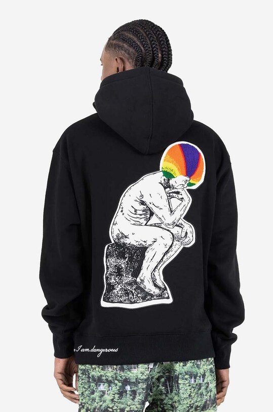 PLEASURES sweatshirt other black P23SP023
