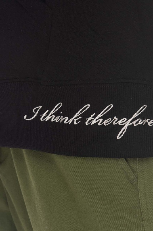 PLEASURES sweatshirt black P23SP023