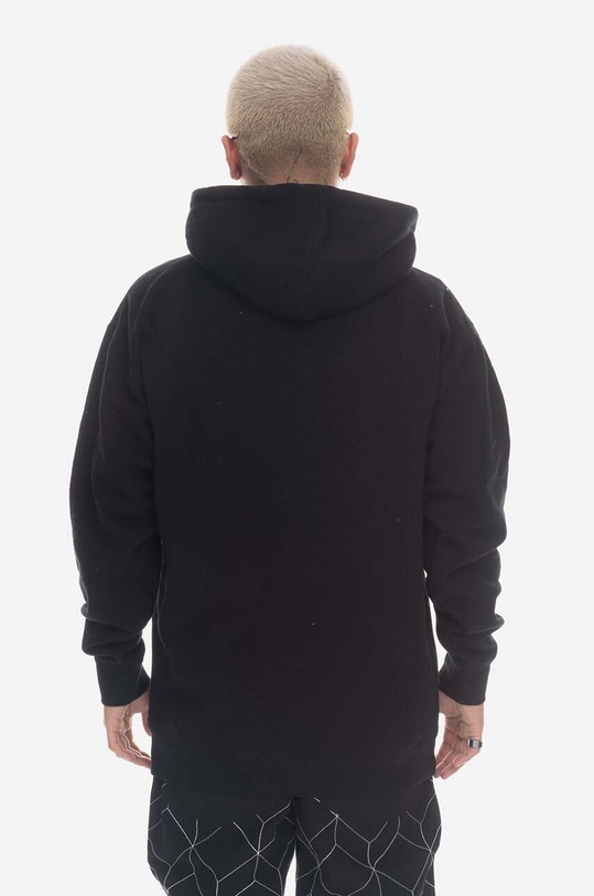 PLEASURES sweatshirt Dont Care Hoodie black P23SP052