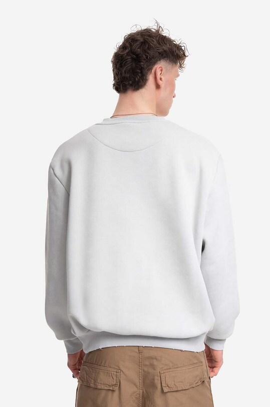 Karl Kani bluza bawełniana Chest Signature Destroyed 6029144 szary AA00