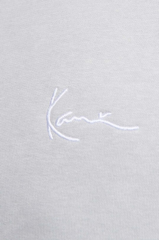 Karl Kani bluza bawełniana Chest Signature Destroyed 6029144 szary