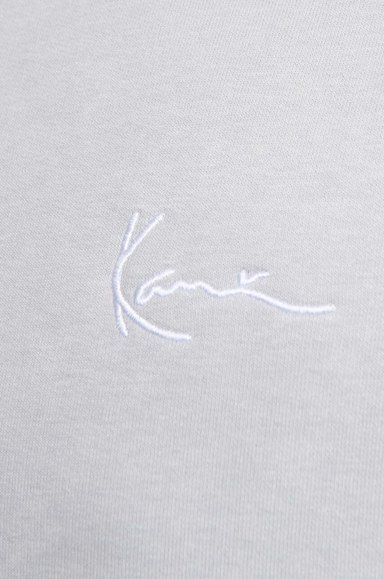 Хлопковая кофта Karl Kani Chest Signature Destroyed 6029144 серый