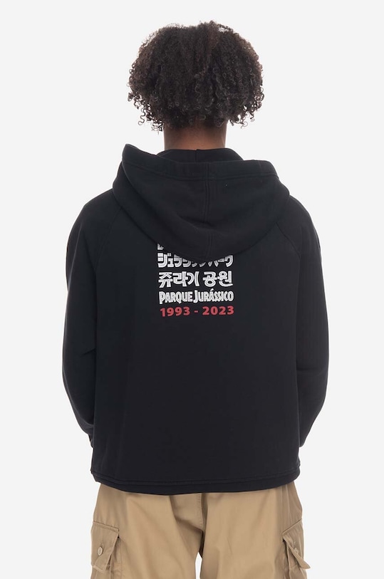 Neil Barett bluza bawełniana czarny PBJS147.U521S