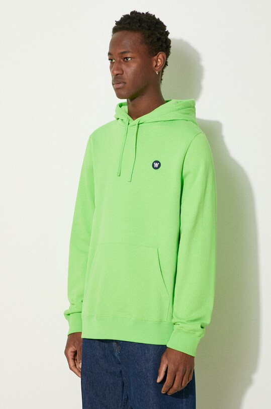Abbigliamento Wood Wood felpa in cotone 10245604.2424 verde