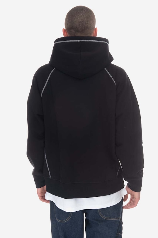 Wood Wood bluza bawełniana 12245604.2493 czarny AA00