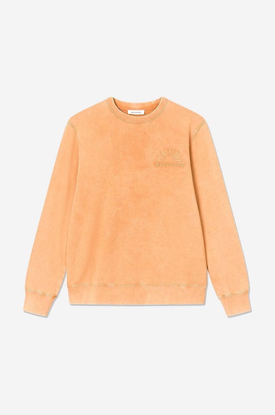 Одяг Бавовняна кофта Wood Wood 12315602.2474 помаранчевий