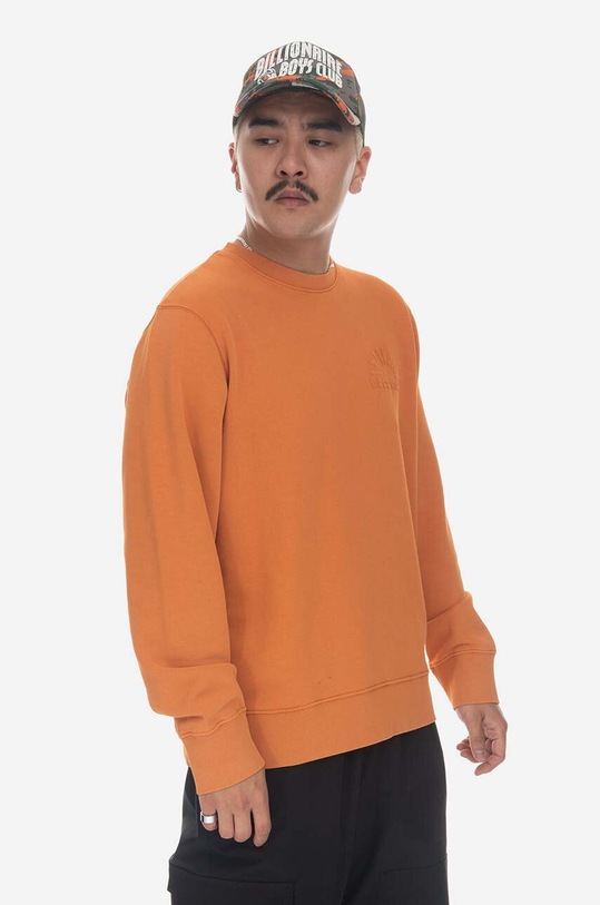Бавовняна кофта Wood Wood 12315602.2474 помаранчевий
