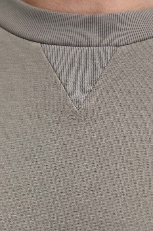 A.P.C. hanorac de bumbac Sweat Duck COGAW.M27771 gri