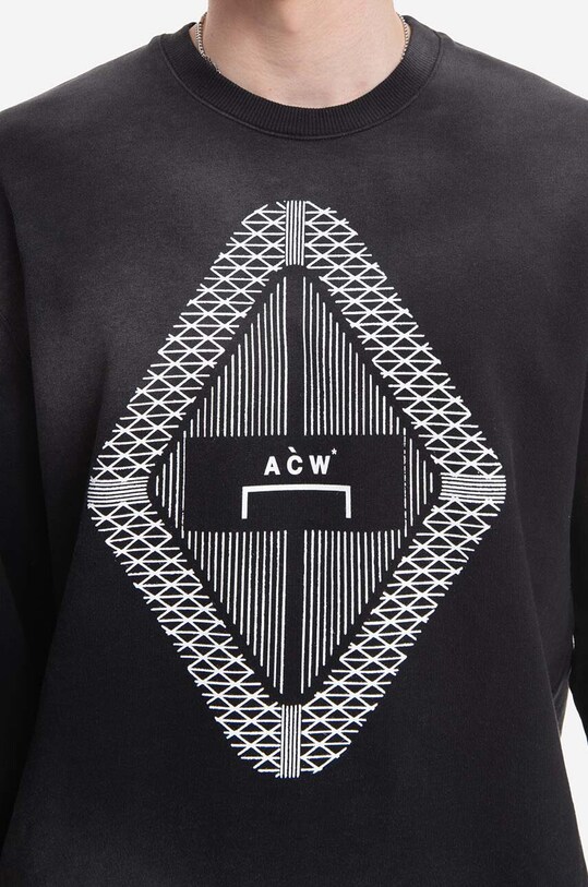 Clothing A-COLD-WALL* cotton sweatshirt Gradient Crewneck ACWMW125 black
