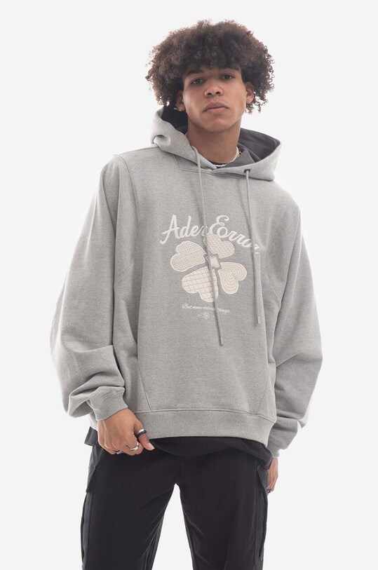 Ader Error sweatshirt BMADSSHD0102GR gray AA00