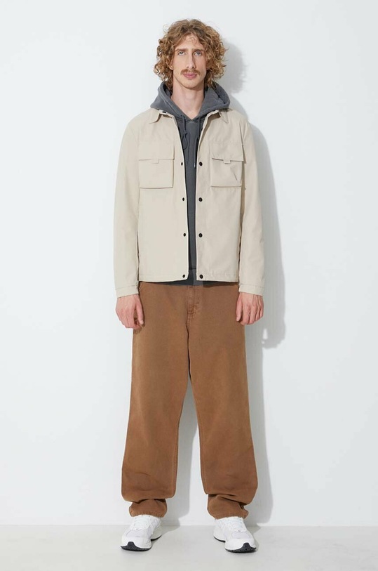 Pamučna dukserica Carhartt WIP Hooded Nelson Sweat BOTANIC I029963 siva SS23