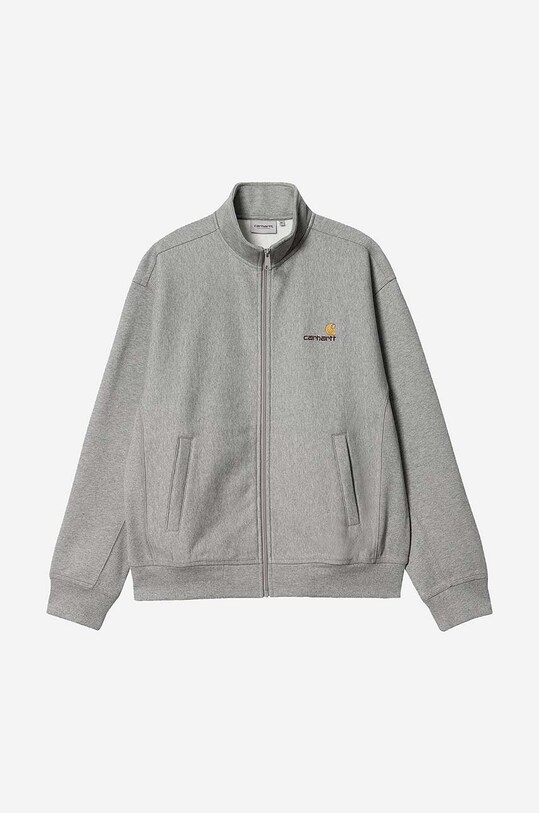 Carhartt WIP sweatshirt American Script Jacket I031686 gray AA00