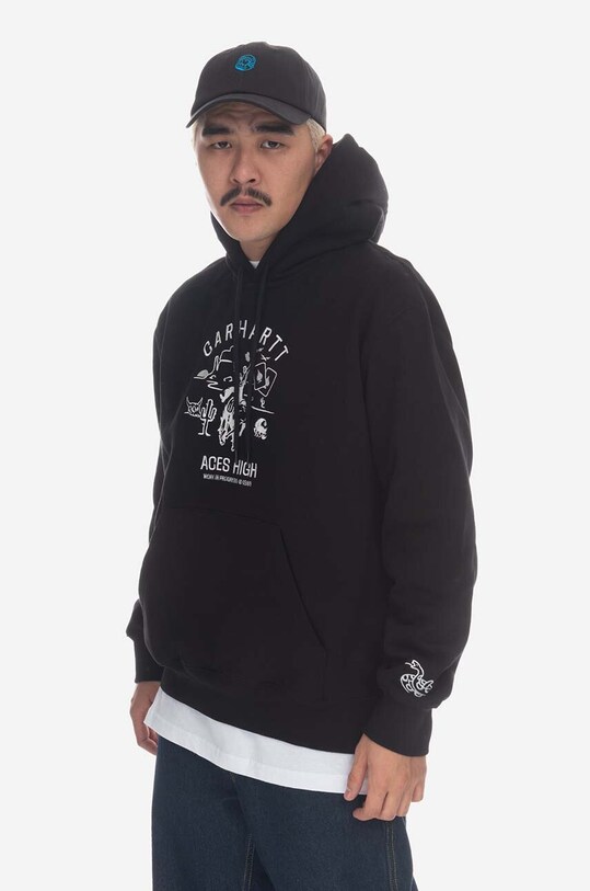 Carhartt WIP cotton sweatshirt Hooded Souvenir Valley Sweat