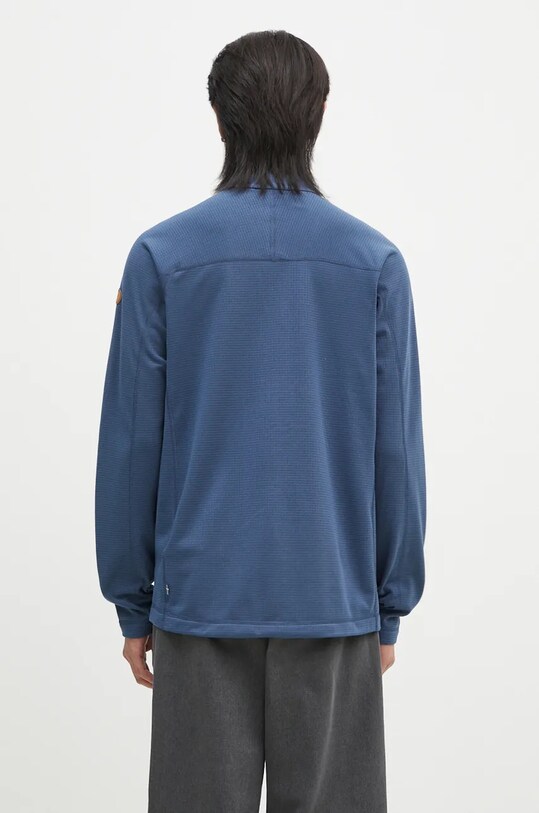 Odzież Fjallraven bluza Abisko Lite Fleece Jacket F86971.534 niebieski