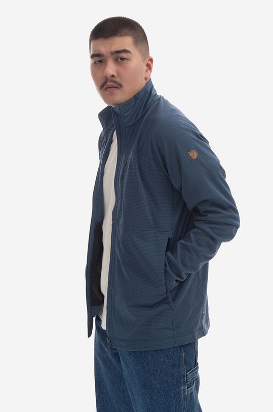 Fjallraven felpa F86971.534 blu