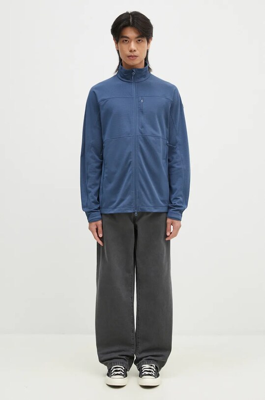 Fjallraven bluza Abisko Lite Fleece Jacket F86971.534 niebieski