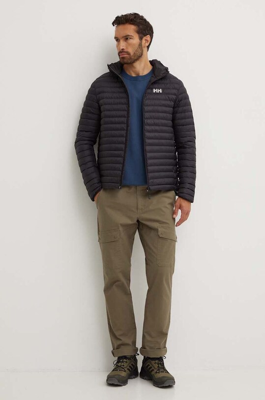 Fjallraven bluză Vardag Sweater F87070.638 bleumarin SS24