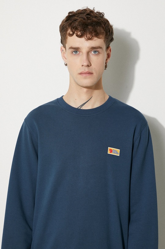 Fjallraven bluză Vardag Sweater bleumarin F87070.638