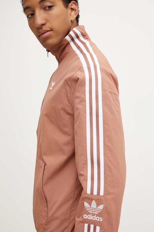 Mikina adidas Adicolor Trefoil Track hnědá IA6358