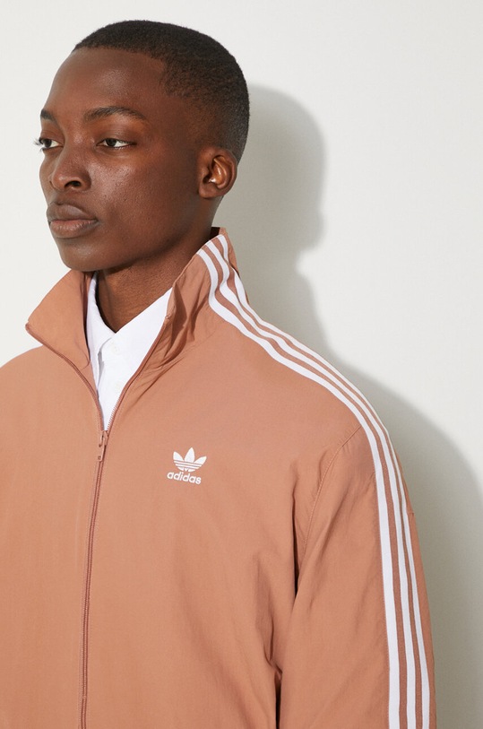 adidas sweatshirt Adicolor Trefoil Track IA6358 brown