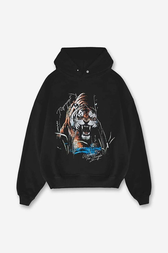 Represent cotton sweatshirt Represent Welcome To The Jungle Hoodie M04283-171 M04283.171 black AA00
