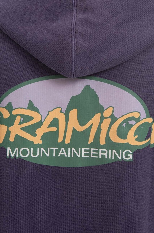 Gramicci cotton sweatshirt Ash G3SU.J062