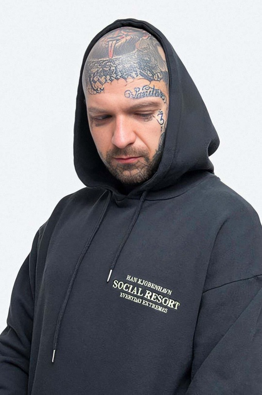 Han Kjøbenhavn bluza czarny M.130149