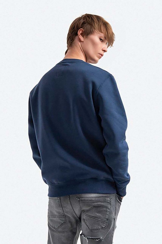 Odzież Alpha Industries bluza Basic Sweater 178302.463 niebieski
