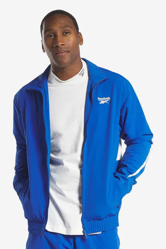 Reebok geacă CL Vector Tracktop Vecblu