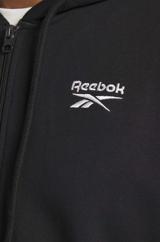 Îmbrăcăminte Reebok Classic hanorac de bumbac Small Vector IC1941 negru