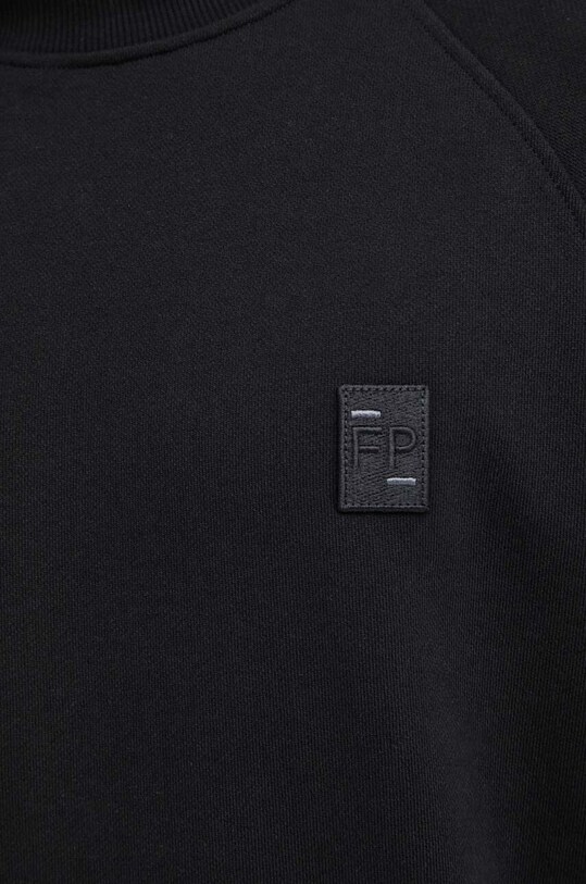Бавовняна кофта Filling Pieces 06213731861 чорний