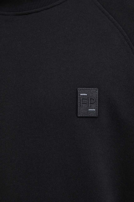 Хлопковая кофта Filling Pieces 06213731861 чёрный