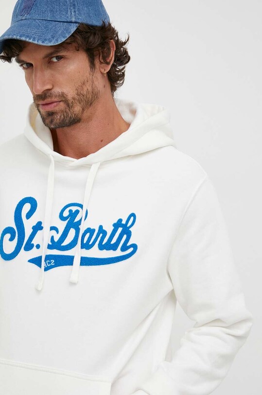 MC2 Saint Barth bluza bawełniana beżowy TRI0001