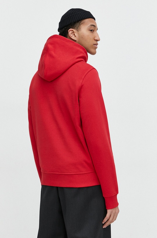 Oblečení Bavlněná mikina Diesel S-GINN-HOOD-DIV A03757.0GEAD červená