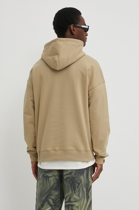 Одяг Бавовняна кофта Diesel S-ROB-HOOD-DOVAL-PJ A03786.0BKAF бежевий