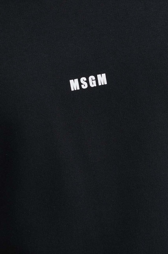 MSGM bluza bawełniana 2000MM503.200001 czarny