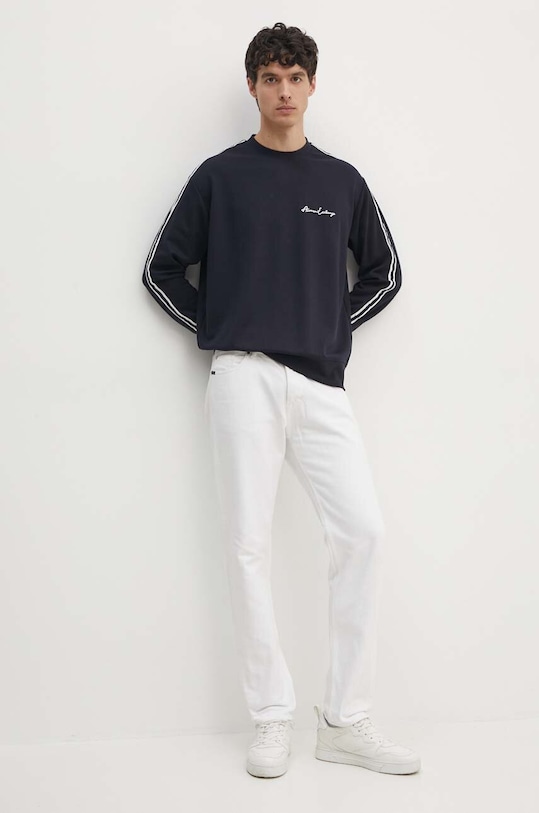 Armani Exchange bluza 8NZMSG.Z9N1Z.NOS bleumarin AA00