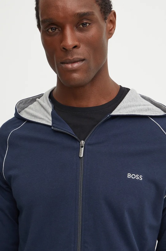 BOSS bluză lounge bleumarin 50515392