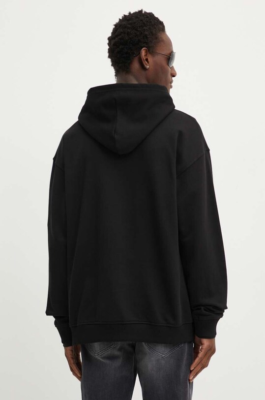 Одяг Бавовняна кофта Diesel S-BOXT-HOOD-DIV A14945.0GEAD чорний