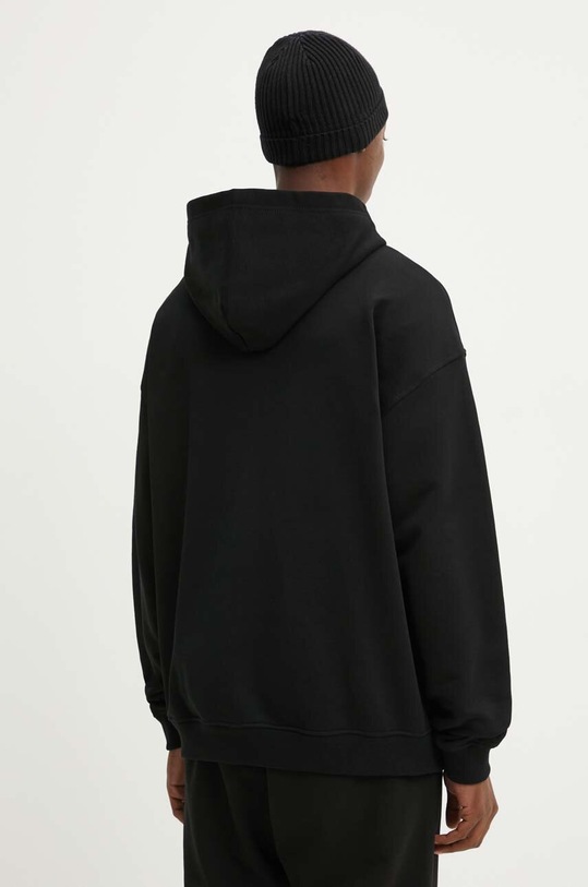 Одяг Бавовняна кофта Diesel S-BOXT-HOOD-LAB A14949.0ILAC чорний
