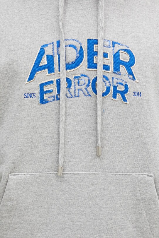 Хлопковая кофта Ader Error серый BN25FYHD0101GR