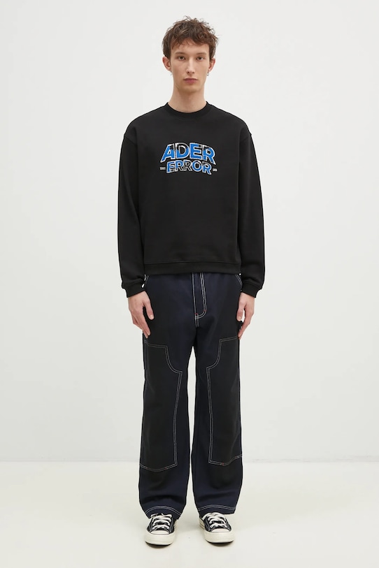 Ader Error bluza bawełniana BN25FYSW0101BK czarny