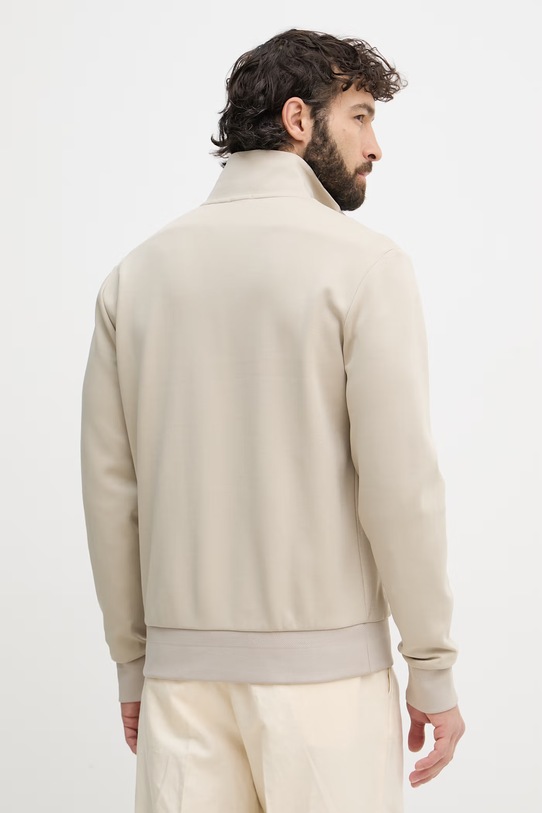 Одяг BOSS кофта, яка розстібається чоловіча з бавовною H-Shepherd 100 50532755 бежевий