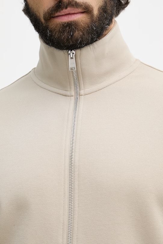 BOSS кофта на замке мужская хлопковая H-Shepherd 100 50532755 бежевый