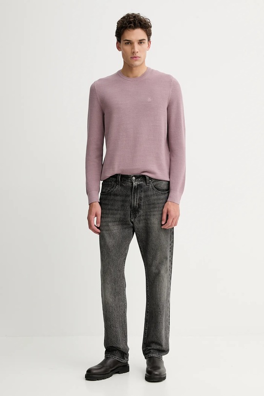 Marc O'Polo sweter bawełniany M20502360074 różowy AA00