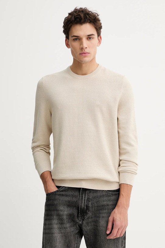 Marc O'Polo sweter bawełniany beżowy M20502360074