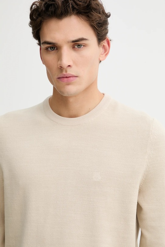 Marc O'Polo sweter bawełniany beżowy M20502360074