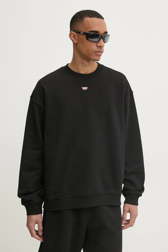 Diesel bluza S-BOXT-D SWEAT-SHIRT uni negru A14903.0GEAD