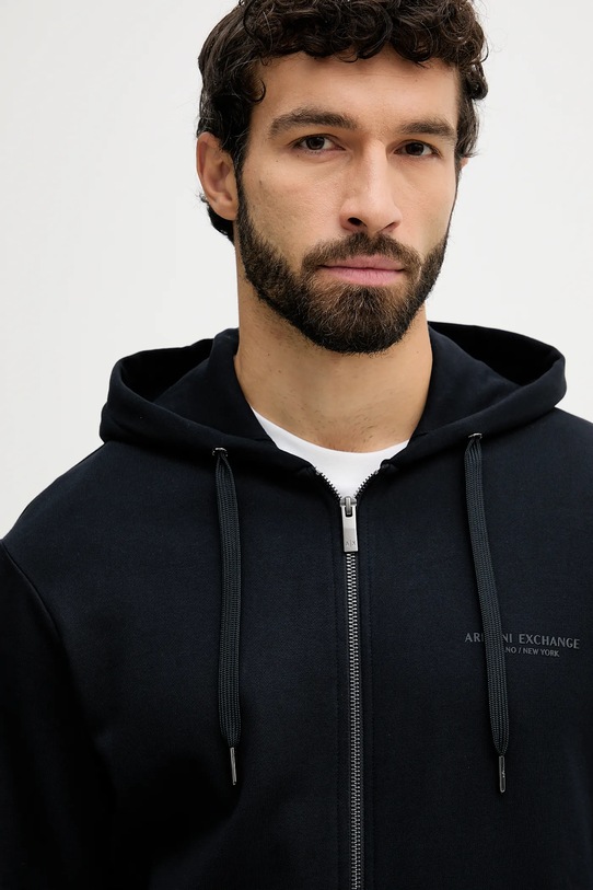 Бавовняна кофта Armani Exchange темно-синій XM001293.AF20934.NOS